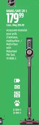 Canadian Tire Hoover Multi-Floor with Motorized Pet Tool offer
