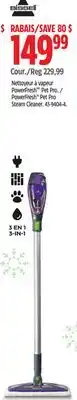 Canadian Tire BISSELL PowerFresh Pet Pro Steam Cleaner offer