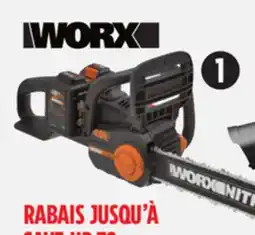 Canadian Tire Worx 40V Nitro Brushless Chainsaw, 16 with 2x2Ah Batteries & Charger offer