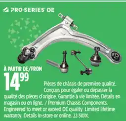 Canadian Tire Pro Series Premium Chassis Components offer