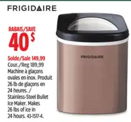 Canadian Tire Stainless-Steel Bullet Ice Maker offer