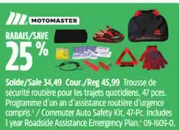 Canadian Tire MotoMaster Commuter Auto Safety Kit offer