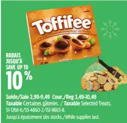 Canadian Tire Toffifee Taxable Selected Treats offer