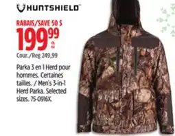 Canadian Tire Huntshield Men's 3-in-1 Herd Parka offer