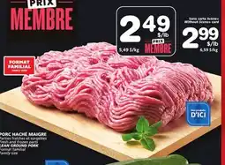 Marches Tradition LEAN GROUND PORK offer