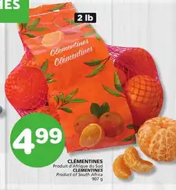 Marches Tradition CLEMENTINES offer