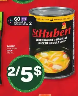 Marches Tradition ST-HUBERT SOUP offer