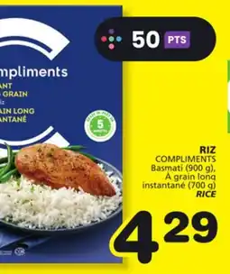Marches Tradition COMPLIMENTS RICE Basmati offer