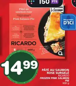 Marches Tradition RICARDO FROZEN PINK SALMON PIE offer