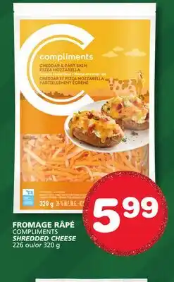 Marches Tradition COMPLIMENTS SHREDDED CHEESE offer