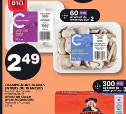 Marches Tradition COMPLIMENTS WHOLE OR SLICED WHITE MUSHROOMS offer