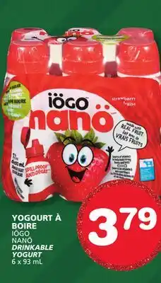 Marches Tradition IÖGO NANÖ DRINKABLE YOGURT offer