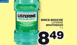 Marches Tradition LISTERINE MOUTHWASH offer