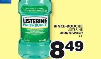 Marches Tradition LISTERINE MOUTHWASH offer