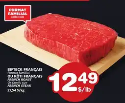 Marches Tradition FRENCH STEAK Or family size FRENCH STEAK offer
