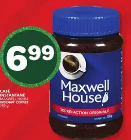 Marches Tradition MAXWELL HOUSE INSTANT COFFEE offer