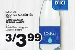 Marches Tradition ESKA CARBONATED SPRING WATER offer