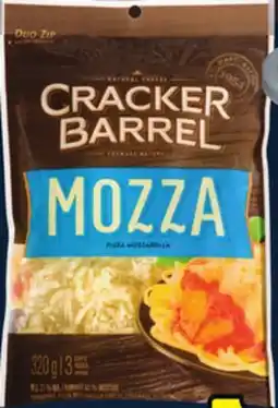 IGA CRACKER BARREL SHREDDED CHEESE offer