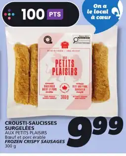 IGA FROZEN CRISPY SAUSAGES offer