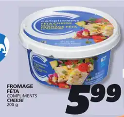 IGA COMPLIMENTS CHEESE offer