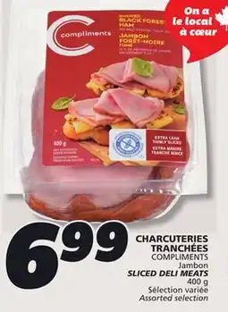 IGA COMPLIMENTS Jambon SLICED DELI MEATS offer