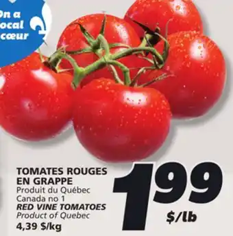 IGA RED VINE TOMATOES offer