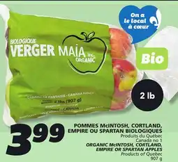 IGA SPARTAN APPLES offer