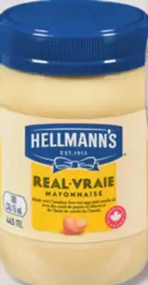 IGA HELLMANN'S MAYONNAISE offer