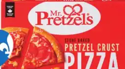 IGA MR. PRETZELS FROZEN PIZZA offer