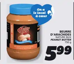 IGA NATURE NUX PEANUT BUTTER offer