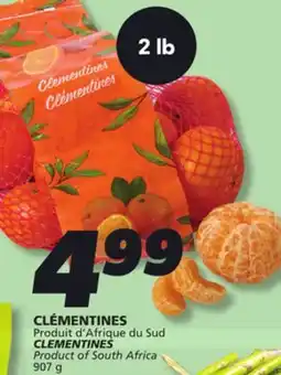 IGA CLEMENTINES offer