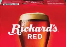 IGA RICKARD'S RED BEER offer