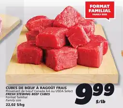 IGA FRESH STEWING BEEF CUBES offer
