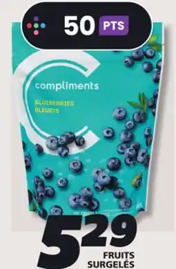 IGA COMPLIMENTS FROZEN FRUITS offer