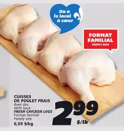 IGA FRESH CHICKEN LEGS offer