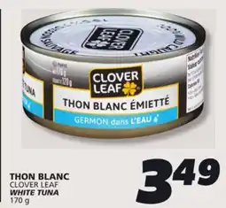 IGA CLOVER LEAF WHITE TUNA offer