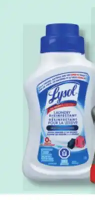 IGA LYSOL LAUNDRY DISINFECTANT offer