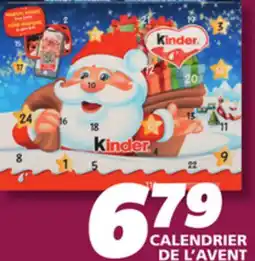 IGA KINDER ADVENT CALENDAR offer