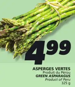 IGA GREEN ASPARAGUS offer