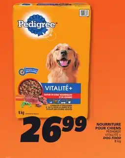 IGA PEDIGREE VITALITÉ + DOG FOOD offer