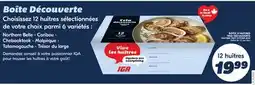 IGA TASTING TRIO OYSTER BOX offer