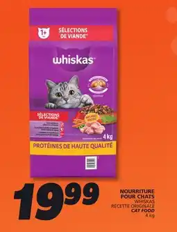 IGA WHISKAS RECETTE ORIGINALE CAT FOOD offer