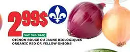 Marches Tau OIGNON ROUGE OU JAUNE BIOLOGIQUES offer