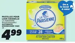 IGA LA PARISIENNE BIODÉGRADABLE AUTOMATIC DISHWASHER TABS offer