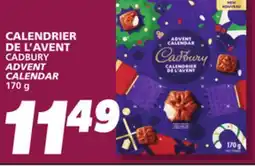 IGA CADBURY ADVENT CALENDAR offer