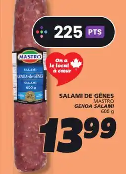 IGA MASTRO GENOA SALAMI offer