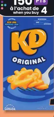 IGA KRAFT KD DINNER offer