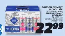 IGA SEVENTH HEAVEN ALCOHOLIC MALT BEVERAGE offer