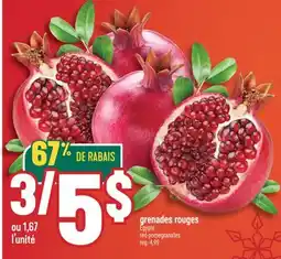 Marché Adonis GRENADES ROUGES | RED POMEGRANATES offer