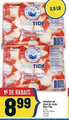 Marché Adonis IMITATION DE CHAIR DE CRABE BLUE TIDE | BLUE TIDE IMITATION CRABMEAT offer